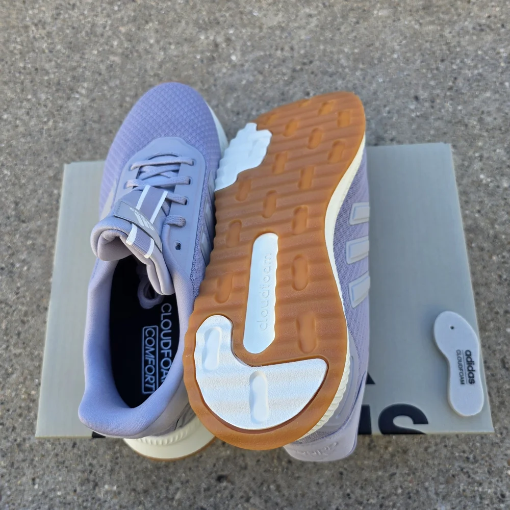 Adidas Cloudfoam Purple Sneaker Women Size 7.5